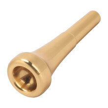 Bocchino da tromba 7C in ottone, dorato, tono brillante