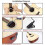 Guitar Pickup 6String Clipon HoleFree Sound Hole Stringed Instrument Volume Collection(Black ) 4