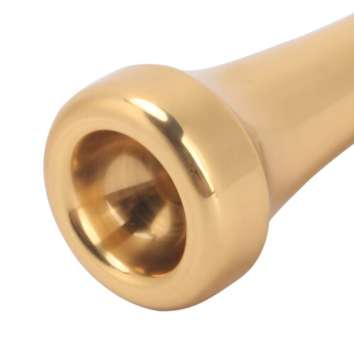 Embouchure de trompette 5C cuvette en laiton doré 2