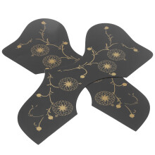 2 pièces de plaque de protection pour guitare noire 270x115 mm 10,6x4,5 pouces
