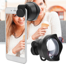 105mm Phone Telephoto Portrait Lens External Aspherical Portrait Lens for Phones/IOS Pad