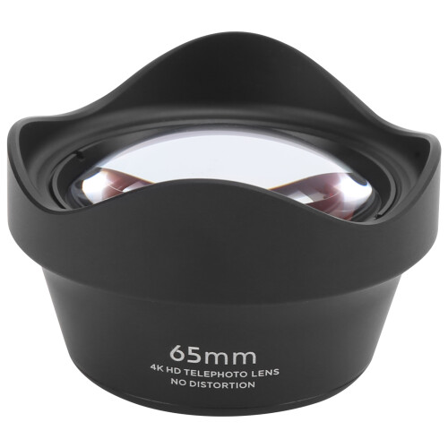 Lentille téléobjectif 65 mm 2x pour smartphone portrait noir 2