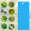 Piège adhésif 20 pièces 20  10 cm double-face, Jaune/Bleu 6