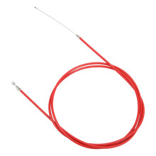 M365 Câble de frein arrière 74,8 po (190 cm) rouge PVC+acier inoxydable