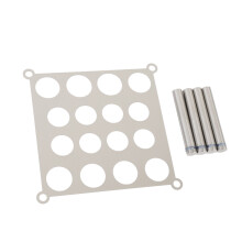 Chess Piece Making Holder with 4 Legs Foursquare Metal Stand for Silicone International Chess Models