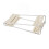 Clip pour plat chaud, ivoire blanc, réglable 15