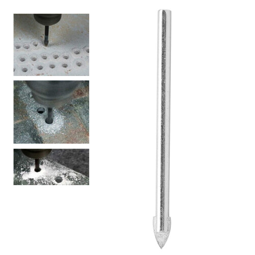 Ceramic Tile Drill Bit Triangular Ferroalloy Marble Glass Wall Industrial Accessories5mm