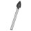 Ceramic Tile Drill Bit Triangular Ferroalloy Marble Glass Wall Industrial Accessories12mm 11