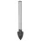 Ceramic Tile Drill Bit Triangular Ferroalloy Marble Glass Wall Industrial Accessories12mm 1