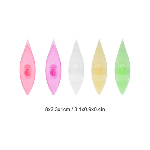 5Pcs Tatting Shuttle Sets Plastic Hand DIY Lacemaking Craft Tool Sewing Accessories12309 2