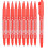 Set de marqueurs QuickDry à double pointe rouge 13,9 cm 10 pièces 15