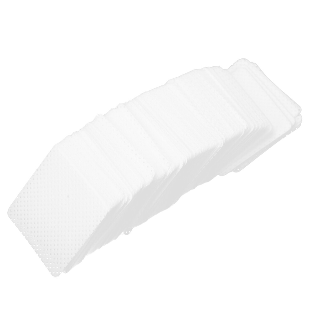 200pcs Eyelash Glue Bottle Nozzle Cotton Pad Eyelash Extension Glue Wiping Makeup Cotton