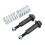 Kit bullone, dado e molla per scarico 35129, ferro, 2 pezzi 10