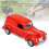 Modèle réduit de voiture en alliage classique, rouge, à collectionner 6