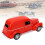 Modèle réduit de voiture en alliage classique, rouge, à collectionner 4