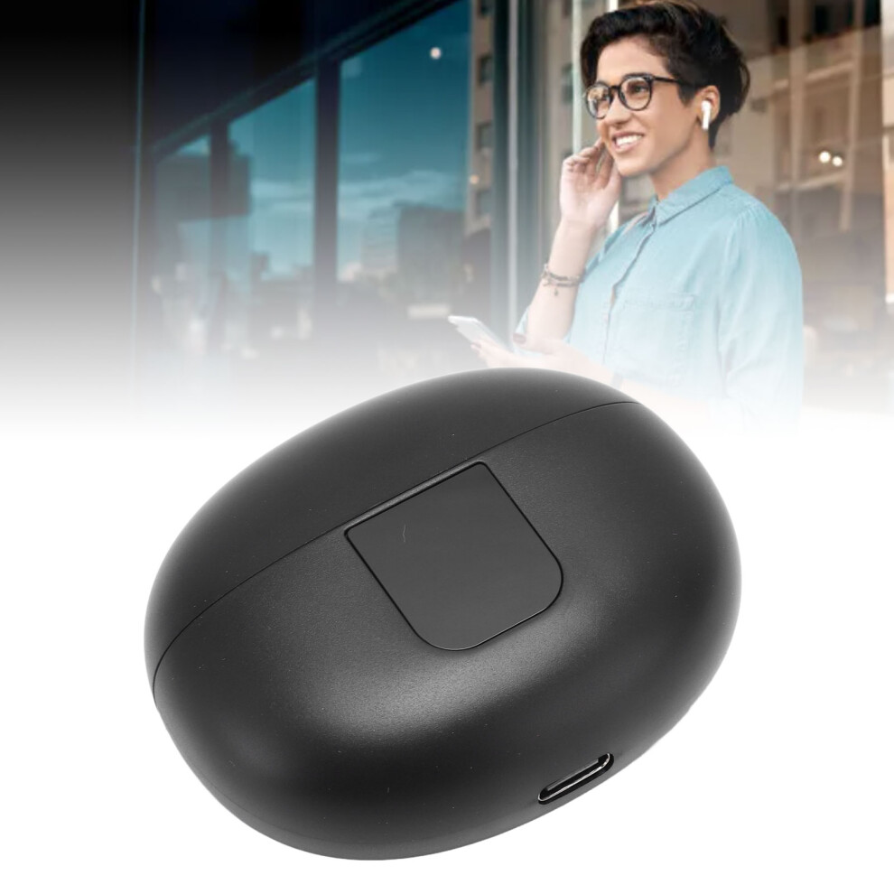 Wireless Earbuds Digital Display Noise Reduction Eq Equalizer Long Battery Life Bluetooth 5.4 Headphones With Charging Case Black 6901322818332