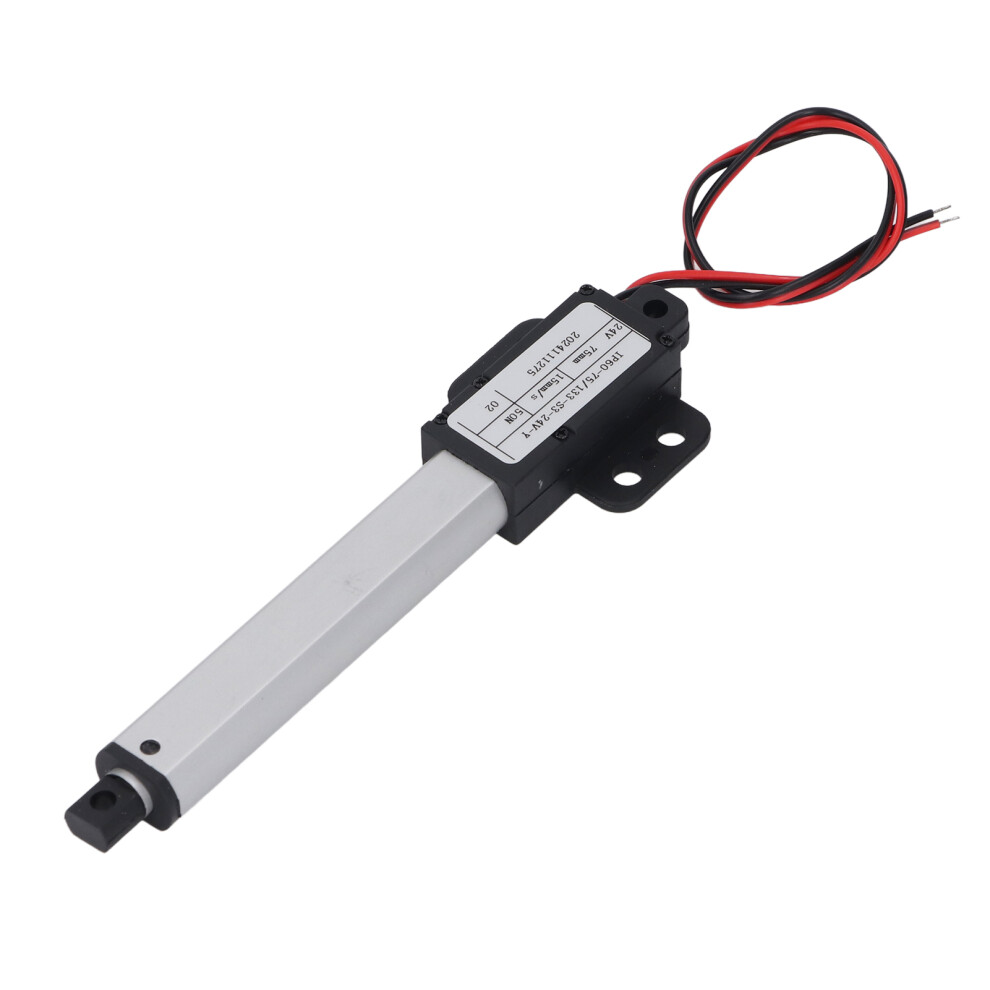 Mini Linear Actuator With Wings 24V Dc Automatic Telescopic Electric Linear Actuator 15Mm/S Speed 75Mm Stroke 50N Thrust 8731322818883