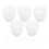 5 pots auto-arrosants PP PET 11,5 x 11 x 8 cm 3