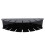 2 pezzi portacappelli in acrilico - Nero - 12,8 x 2,95 pollici 7