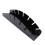 2 pezzi portacappelli in acrilico - Nero - 12,8 x 2,95 pollici 9
