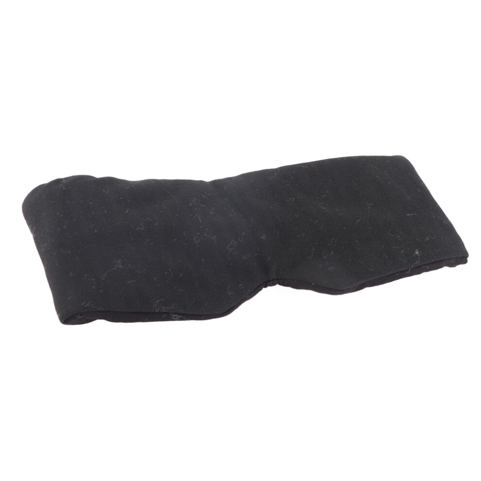 Cotton Sleep Cover Blackout Comfortable Eye Cover for Sleeping Adjustable Blinder Blindfold Airplane with Travel Pouch