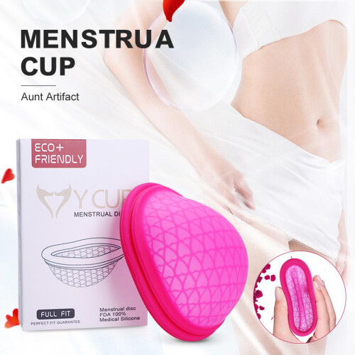 Menstrual Cup Soft Silicone Period Cups Leakproof Menstruation Alternative 1