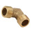 Ottone giunto a gomito per tubi a 90 3/8 x 3/8 G3/8 3