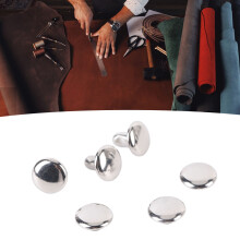 Doppelseitige Nieten-Set aus Stahl 8x6mm für Lederarbeiten, Schuhe & Taschen