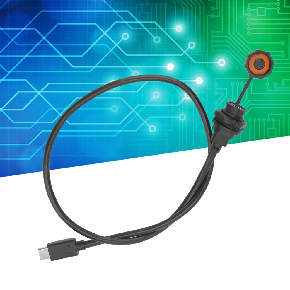 Waterproof Usb Connector Ip68 Typec Female Male With Cable Socket E10tpc-Bf-F/Tpc-A-M(0.5Meter ) 8481322822242