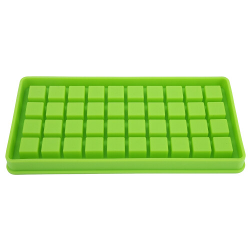 Moule à glaçons en silicone de 40 alvéoles, 24  12 cm, vert 2