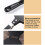 Omelette-Rollenbackform 43,5x21,7cm Aluminium Antihaft Schwarz 4