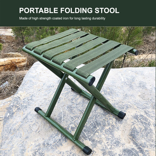 PF-S01 Tabouret pliant vert 130 kg 35 x 30 x 5 cm 1