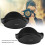 2 pezzi EW83E paraluce antiriflesso EF 17-40mm nero 3