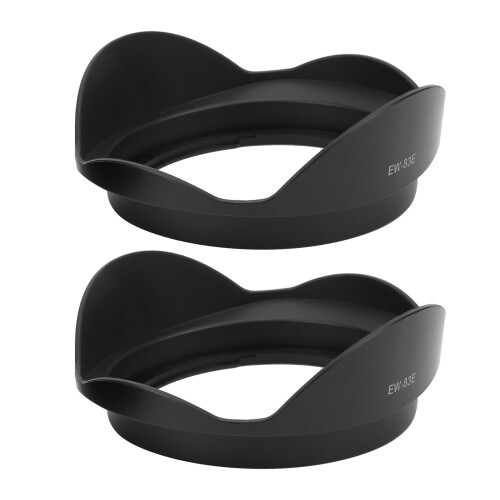 2 pezzi EW83E paraluce antiriflesso EF 17-40mm nero 1