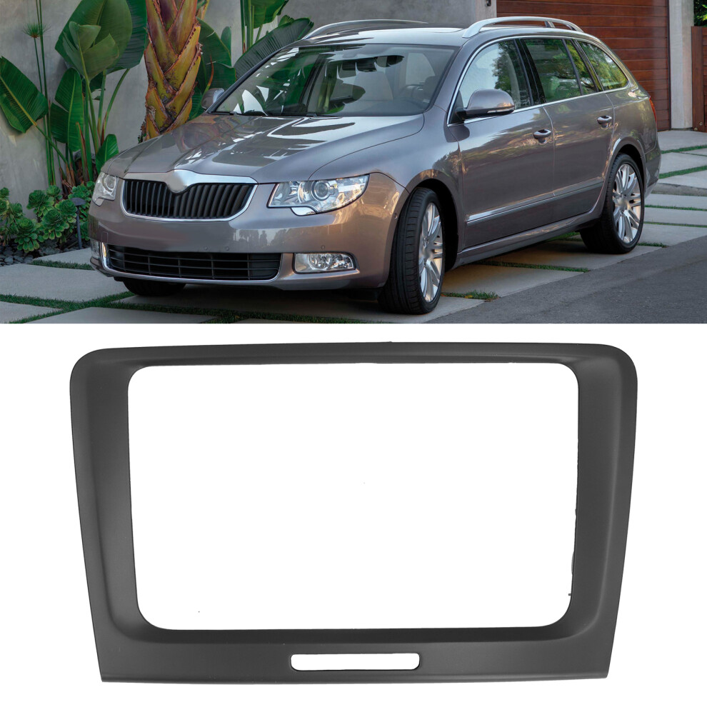 2ÂDin Navigation Frame Abs Center Control Dashboard Dvd Plate For Superb 2009Â2014 8481322826776