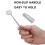 Miroir dentaire portable en acier inoxydable 4