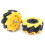 TT Coupling Ruota Mecanum 80mm 0,8 kg/cm Nero 3