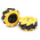 TT Coupling Ruota Mecanum 80mm 0,8 kg/cm Nero 9