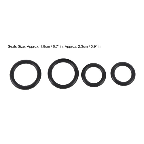 Testa di doccia portatile, in plastica, 1,8 cm/2,3 cm 1