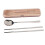 Kit di bacchette e cucchiaio in acciaio inox 304 3