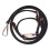 Sangle de sac à main ajustable en PU de 1 m à 1,2 m Marron 12