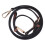 Sangle de sac à main ajustable en PU de 1 m à 1,2 m Marron 11
