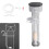 Fischtank Proteinfilter Separator Aquarium Skimmer 120L/h Langlebiger Kunststoff 3