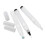 3 Stück Pinselspitze Drehstift Set Kosmetiktasche 10 ml ABS 11