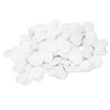 Bastelzubehör 500 Stück Weiße 25 mm Nonwoven-Filzscheiben für DIY-Haaraccessoires