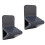 2 pièces pédale de douche en ABS gris 160x97x90mm 13