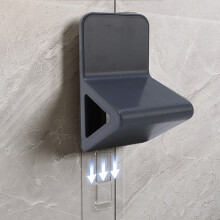 2 pièces pédale de douche en ABS gris 160x97x90mm