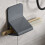 2 pièces pédale de douche en ABS gris 160x97x90mm 4