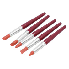 Shaper de couleur en silicone pour argile rouge 5 pièces outil portable