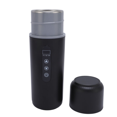 12V/24V 500ml bollitore portatile per auto 76x230mm nero